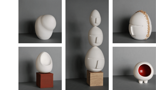 Porcelaine décorative et sculpurale Audrey Jezic Céramiques